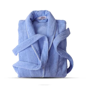 Kokvilnas Toweling Frotē Drēbes Mīļotājiem Mīksts Vannas Drēbes Vīriešiem Un Sievietēm Nightrobe Sleepwear Vīriešu Ikdienas Mājas Peldmētelis, Viesnīcas Drēbes