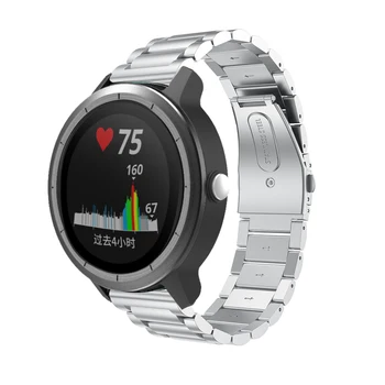 20mm Nerūsējošā Tērauda Watchband Siksnu Samsung Galaxy Skatīties Active 2 40/44mm Smart Aproce Aproce Correa Rīku S2/Sports