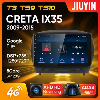 JIUYIN C Tipa Automašīnas Radio Android Multivides Video Atskaņotājs, Navigācija Par Hyundai Tucson 2 LM IX35 2009. -. gadam Nav 2din 2 din dvd