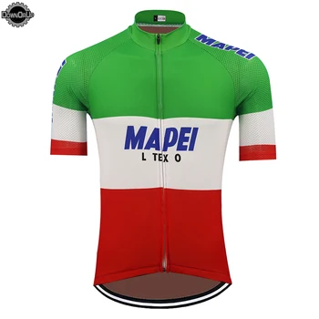 Itālija riteņbraukšana jersey vīriešiem ar īsām piedurknēm bike wear jersey ropa ciclismo pro komandas velo apģērbs velo apģērbs DOWNORUP
