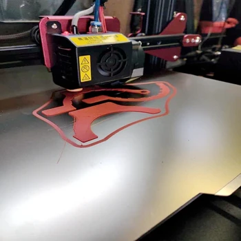 ENERĢISKS 3D Printera daļas 310x310mm Noņemšanas Atsperu Tērauda PEI Flex Plāksnes Platformu Siltuma gulta+Magnētisko Karstā Gulta lentes CR-10 10S