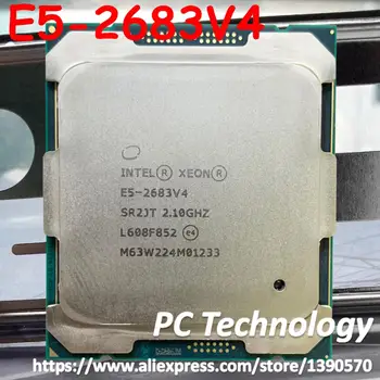 Oriģinālā Intel Xeon oem procesors E5-2683V4 2.10 GHZ 16-Kodolu 40MB E5 2683 V4 LGA2011-3 120W E5-2683 V4 bezmaksas piegāde E5 2683V4