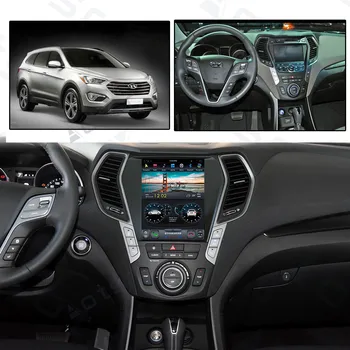 Android 9.0 Tesla Auto GPS Navi multimediju Par Hyundai Santa Fe ix45 2013-2018 auto stereo radio, magnetofons Ne DVD galvas vienības