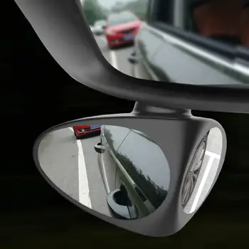Auto Blind Spot 360 Grādu Rotējoša Automašīnu Atpakaļskata Autostāvvieta Drošības Spogulis Liela Vīzija Reverse Blind Spot Spogulis