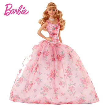 Sākotnējā Barbie Zīmolu 60. gadu Dzimšanas dienas Svinības Lelle, Rotaļlietas Meitenēm Dzimšanas dienas dāvana Meitenēm Rotaļlietas, Dāvanu Bonec brinquedos bonecas