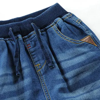 Jaunu Bērnu bikses Nedaudz elastīgs Casual Stila trikotāžas džinsa audums Kokvilnas+Spandex Zēna Bikses bērniem, bikses