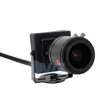 HD 720P / 1080P 2.8-12mm Manuālās Tālummaiņas Objektīvs AHD Kamera 1.0 MP / 2.0 MP Iekštelpu Metāla Mini Veida Drošības Kamera, VIDEONOVĒROŠANAS Cam
