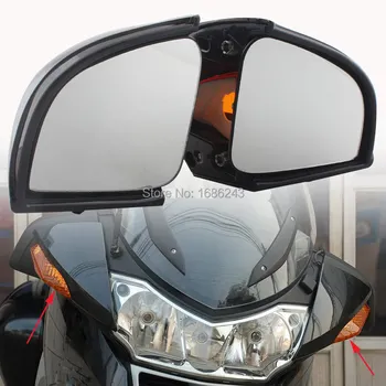 Unpaint spoguļi, Atliecami ārējie Spoguļi ar Pagriezienu Signālu Objektīvs Der BMW R1100RT R1150RT R1100 RT RTP R1150 RT