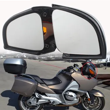 Unpaint spoguļi, Atliecami ārējie Spoguļi ar Pagriezienu Signālu Objektīvs Der BMW R1100RT R1150RT R1100 RT RTP R1150 RT