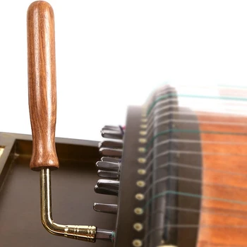 Klavierēm Guzheng Tuning Āmuru L-Formas Laukumā Uzgriežņu atslēgas Uztvērējs uzgriežņu Atslēgu Padoms String Pin Remonta Rīku Klavierēm Guzheng