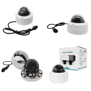 UniLook 3MP POE Dome IP Kamera Outdoor Nakts Redzamības CCTV Drošības Kameras IP66 H. 265 Onvif Atbalsta Motion Detection