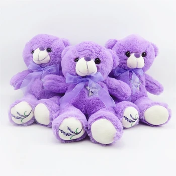30cm Violeta Teddy Bear, Plīša Rotaļlietas, mīkstās Bērnu Rotaļlietas, Mājas Apdare Bērnu Pavada Miega Rotaļlietu Ziemassvētku Dāvanas Dzimšanas dienā
