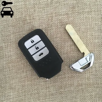 Auto Keyless Smart Tālvadības Atslēgu, Automašīnu Inteliģento Atslēgu ar ID47 Čipu 434Mhz Honda Accord DŽEZA VRX VEZEL CRV CIVIC ODYSSEY EX XRV