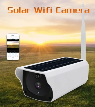 Bezmaksas Piegāde 2MP Saules Enerģijas Kamera 4G SIM Kartes IP Bullet Kamera Uzlādējams 4G Āra VIDEONOVĒROŠANAS kamera ar 1080P Wifi Kamera
