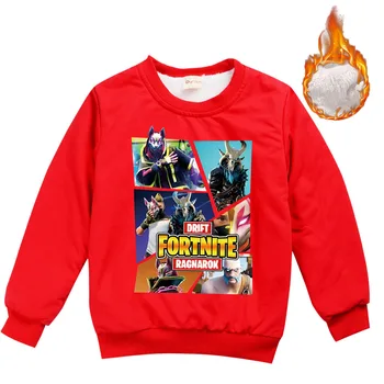 Spēle Battle Royale Pelēkā Vārna Sporta Krekls Kazlēnu Vilnas Kokvilnas Drēbes Fortnites Pulovers Pelēkā Vārna Ziemas Streetshirt Zēns Ziemassvētku Dāvanu