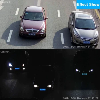 1080P 2MP 5-50mm varifocal objektīvs AHD Licences Transportlīdzekļu numuru Atpazīšanas LPR Kameras āra šoseju ar INFRASARKANO LED