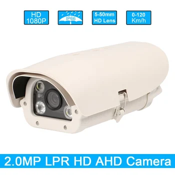 1080P 2MP 5-50mm varifocal objektīvs AHD Licences Transportlīdzekļu numuru Atpazīšanas LPR Kameras āra šoseju ar INFRASARKANO LED