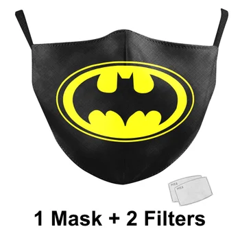 Pieaugušo Aizsardzības 3D Drukāšanas Ziedu Sejas Auduma Maska Anti-Putekļi PM 2.5 Iespiestas Atkārtoti Maskas ar 2 filtri, Mazgājami Muti Vāciņu