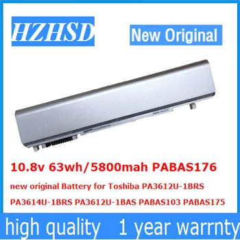 10.8 v 63wh/5800mah PABAS176 jaunu oriģinālo Akumulatoru Toshiba PA3612U-1BRS PA3614U-1BRS PA3612U-1BAS PABAS103 PABAS175