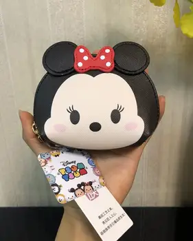 Oriģinālās Disney 1pc Minnie Mickey sivēns Saldēti Olaf soma Dūriens monēta maku karikatūra kabatas maku Bērniem, rotaļlietas bērniem, dāvana Lelle