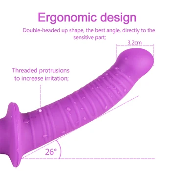 Siksna par Dubulto Dildo Klitora Stimulators Tūpļa, Maksts Masāžu G Spot Dildo Dzimumlocekļa Strapless Strapon Seksa Rotaļlietām, Lesbiešu Sievietēm