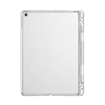 IPad Gaisa 10.9 2020 Gadījumā Mīksto TPU Silikona Vāciņš iPad Gaisa 4. Paaudzes Slim Gadījumā Skaidrs Atpakaļ TPU Segtu Zīmuļu Turētājs