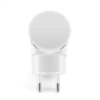 LED Nakts Apgaismojums AC100-240V Mini Plug-in Gaismas Balta Kontroles Nakts Gaismas ar Automātisko Apgaismojumu Guļamistabā, LED Apgaismojums