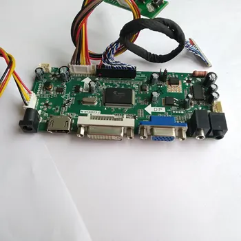 20pin VGA LCD DIY draiveru Komplektu Kontrolieris valdes M. NT68676 HDMI DVI karti B121EW03 V6/V7 1280X800 Ekrāna monitora Panelis