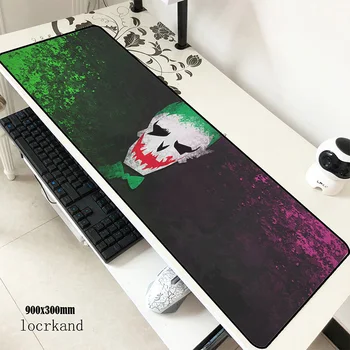 Joker pad peli, dators rokas balsts spēlētājs peles paliktņa 900x300x2mm padmouse Jaunas ielidošanas peles paliktnis ergonomiski sīkrīku biroja galda pārklāji