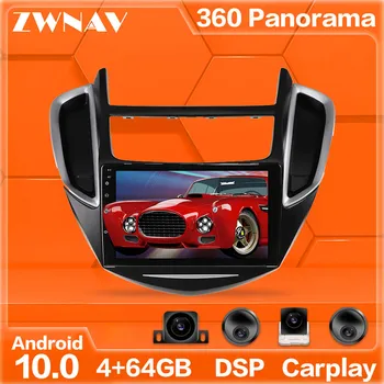 360 Kameras Android 10 sistēmas Player Chevrolet Trax/Chevrolet tracker 2013-2018 GPS Navi Radio stereo IPS Touch galvas vienības