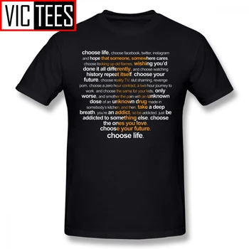 Vīriešu Trainspotting T Krekli Trainspotting 2 T-Krekls Uzdrukāts Tee Krekls Kokvilnas XXX Cilvēks Gadījuma Jautri Tshirt