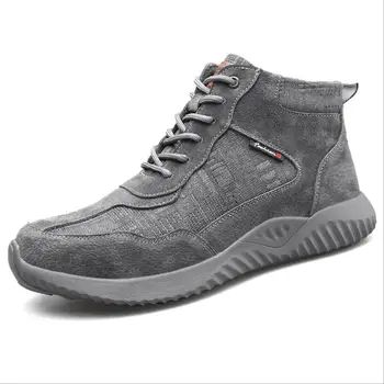 J775 vīriešiem kurpes dizainers drošības apavu Tērauda kājām klp Anti-smashing anti-pīrsings Neiznīcināms Darba Martin Zābaki zapatos de hombre
