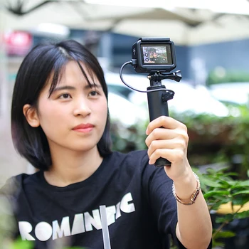 Ulanzi BG-2 6800mAh Power Grip Nūju Gopro 7 6 5 Melns Osmo Kabatas Rīcības Vlog Selfie Stick Handgrip Tipa C Barošanas