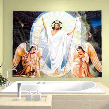 Jēzus Kristus Sienas Mākslas Gobelēns Uniqued Pasūtījuma Guļamistabu Mājas Apdare
