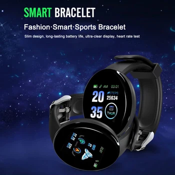 New Smart Skatīties Vīrieši Sievietes Asinsspiediens, Sirds Ritma Monitors Ūdensizturīgs Bluetooth Kārta Fitnesa Tracker Smartwatch Smart Pulkstenis