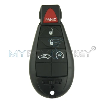 Remtekey tālvadības fobik taustiņu 4 pogas ar panikas par Chrysler taustiņu #3 Fobik taustiņu -2011 M3N5WY783X 434 mhz fobik auto atslēgu