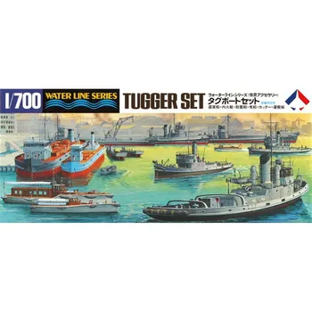 Tamiya 31509 1/700 Tugger Set Montāžas Mēroga Militāro Kuģu Modeļu Veidošanas Komplekti ak rc rotaļlietas