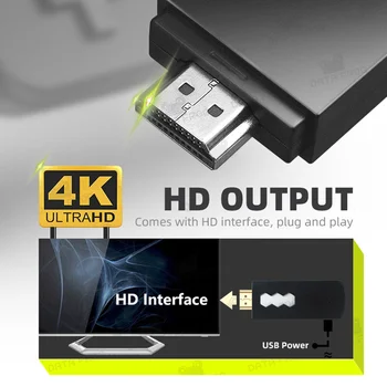 Y3 Mini Spēļu Konsole Retro TV Spēļu Automātu HDMI-saderīgam HD TV Izeja Dāvanas Mini Spēļu Konsole Atbalsta Bezvadu Dubultspēlē