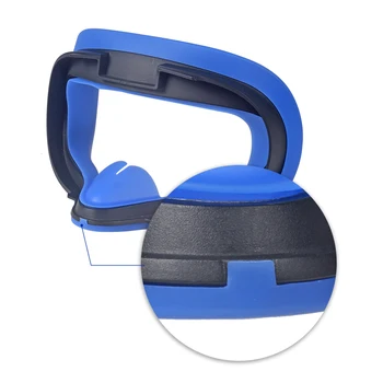 GOMRVR Oculus Quest 2 Aizsardzības Gadījumā, Silikona VR Acu Maska Ādai draudzīgs Anti-slip Gaismas Noplūdes Aizsardzības Uzmava