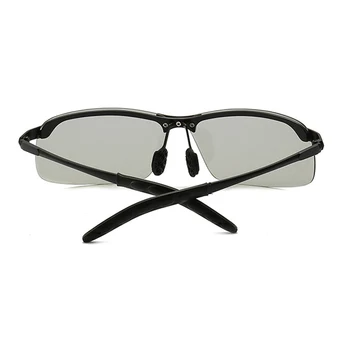 Smart Photochromic Polarizētās Saulesbrilles, UV Aizsardzība Anti Skatieniem Modes Saulesbrilles Regulējams Templi Braukšanas Zvejas -B5