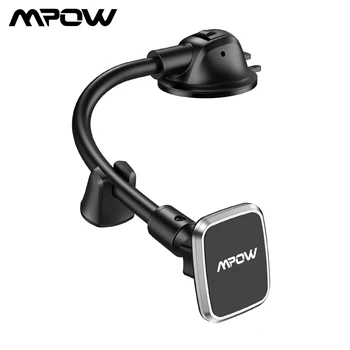 Mpow CA154 Auto Telefona Turētājs 360 Grādu Magnētisko Telefons Mount Universal Paneļa pie Vējstikla Mobilā tālruņa Turētāju Automašīnas iPhone 11