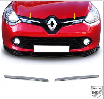 Nerūsējošā Tērauda Spīdīgs Hroms Durvju Apdare priekš Renault Clio 4 2012. - 2020. Gadam 5 Durvju SW 3D Pelējuma Auto Piederumi, kas Izgatavoti Turcijā