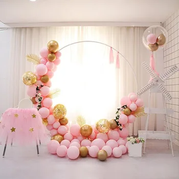 119 gab Pastelis Balonu Vainags Arku Komplekts Lateksa Balonu Partijas Apdare Deco Kāzu, Dzimšanas dienu Baby Dušas Piederumi