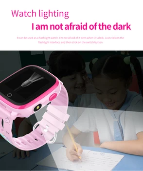 Wonlex KT10 Smart Pulksteņi Bērniem SOS-Uzraudzīt 4G Video IP67 Waterproof Android OS Telefonu Skatīties Bērnu Tracker GPS Ierīci, Dāvanu
